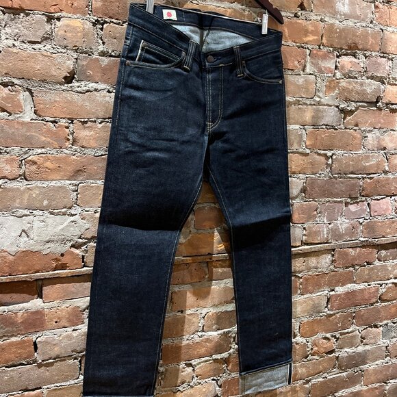 Big John M107F Raw Stretch Selvedge Denim - Picture 2 of 10